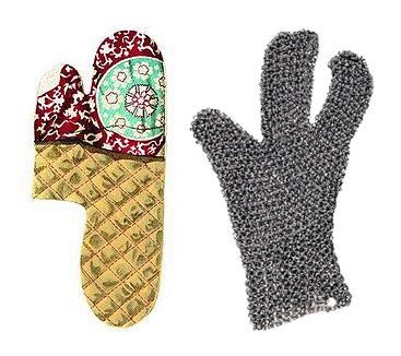Кольчужная рукавица, кольчужная перчатка. Средневековье