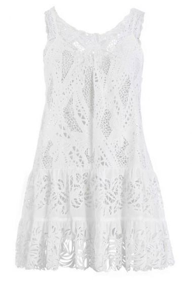 Белое кружевное платье Catherine Malandrino, 1 900 грн